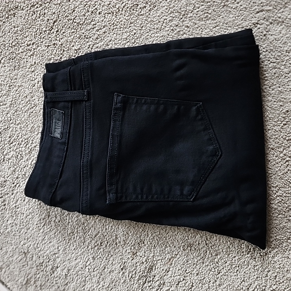 Paige Black Skinny Ankle Jeans Size 29 Verdugo